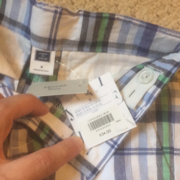 Janie & Jack plaid shorts - Picture 3 of 3